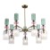 Ceiling Ceiling ST LUCE. SL2000.202.07. GEA. 7x40 watts, E14, 85x85x40 cm, golden color