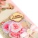 Money envelope "Happy Birthday!" handmade, pink roses