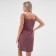 Night shirt female "Olivia", Bordeaux color, size 46