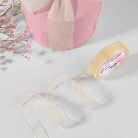 Kapron tape, 20 mm, 20 ± 1 m, ivory ivory # 08-3