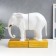 Book holder "White Elephant" set of 2 pcs 35x11x25 cm