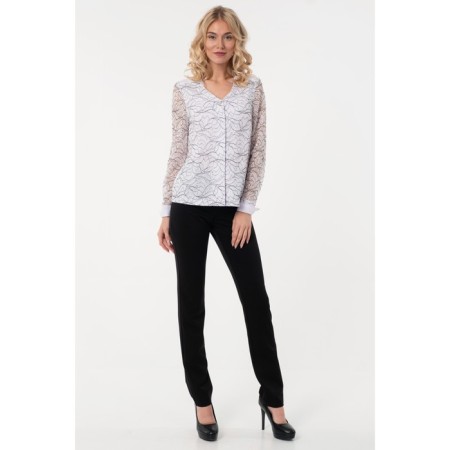 Female jacket, size 42, white color-10