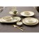 Porcelain Serving dish Magistro Poursephona, D = 24 cm, beige color