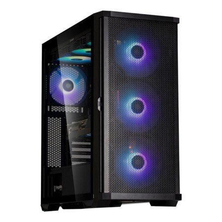 The Zalman Z10 Plus case is black without BP ATX 10x120mm 4x140mm 2xusb3.0 Audio Bott PSU-2