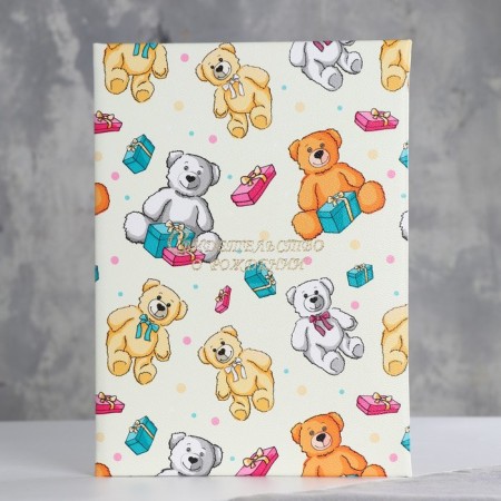Folder for the birth certificate "Three Bear" Soft, A4