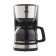 Coffee maker KitFort KT-715, drip, 1000 watts, 1.2 l, silver-black