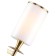 Wall lamp Leader 1x14 40W, size 17.5x10x31 cm, bronze color