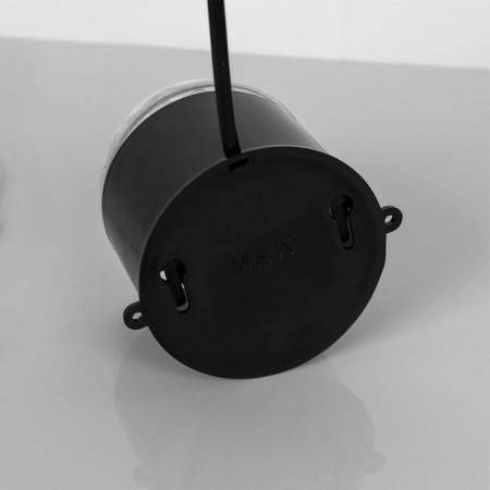 Light device "Crystal ball" 7.5 cm, glow RGB, 220 V, black-4