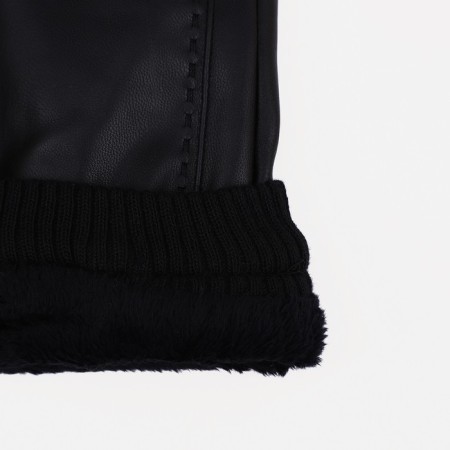 Gloves are male, dimensionless, without insulation, black color-2