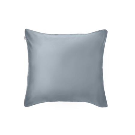 Pillowcase satin luxe, size 70x70 cm, smoky-blue color