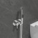 Hidden installation mixer with hygienic shower Milardo Tidy Tidsbr08, hose 120 cm, chrome 10176