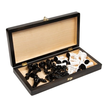 Tournament chess 37 x 37 cm, King H-8.8 cm d-3.8 cm, Pig H-4.2 cm d-2.7 cm,-5