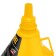 Plastic funnel Denzel, 135 mm with a metal sieve and a flexible tip