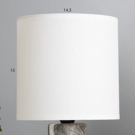 GRUBEL LAMBLE LAMP E14 40W Black, Gray, White 28x15x15 cm-3