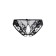 Erolata access panties, stretch net, black color, size 50-52