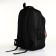 Youth backpack with lightning, 5 pockets, black/red color
