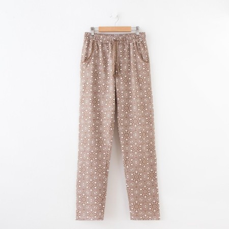 Women's pants, beige color, size 54-6