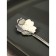Dessert spoon Magistro "flower", length 12.5 cm, silver color