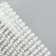 Pearls self -adhesive, d = 3 mm, 15 strips on the sheet, white color