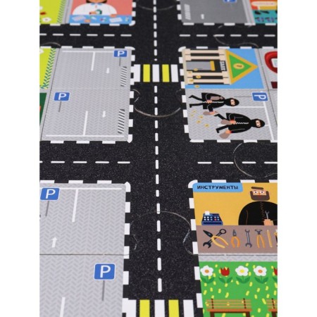 Floor puzzles giants "Road", 24 elements-6