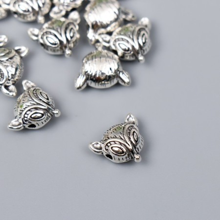 Busina for creativity Metal "Fox" silver G200B1385 1.1x1.3 cm