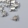 Busina for creativity Metal "Fox" silver G200B1385 1.1x1.3 cm