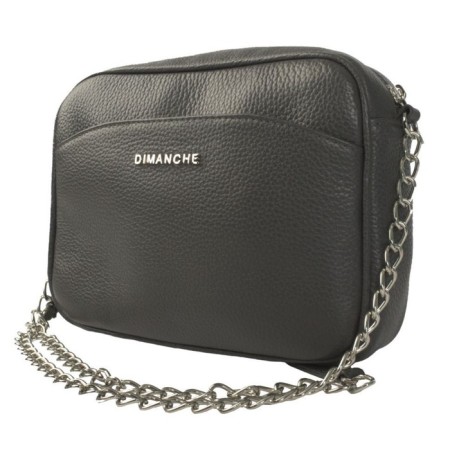 Cross-Bodi bag, lightning department, gray color 16x21x6.5cm