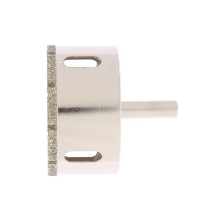 Diamond drill on glass and ceramics of the tundra, trihedral shank, 65 x 65 mm-1