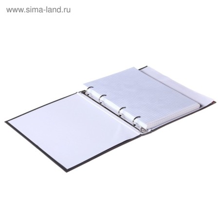 Notebook on rings, 160 sheets in the Start Up cage, solid cover, glossy lamination, with a change of block-3