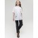 Blouse for girls, height 128 cm, white color