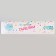 Paper plates “Happy Birthday”, set, 6 pcs., Color Pink gold
