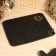 Set of bath "VIP" 5 items (portfolio, hat, mittens, rug, slippers)