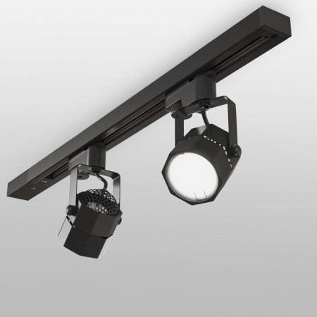 Elektrostandard track lamp, Robi, 75x84x129 mm, GU10, black color-3