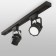 Elektrostandard track lamp, Robi, 75x84x129 mm, GU10, black color