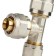 The STUT SFS-0010-2016 tee, d = 20x20x16 mm, for metal-plastic pipes, screw