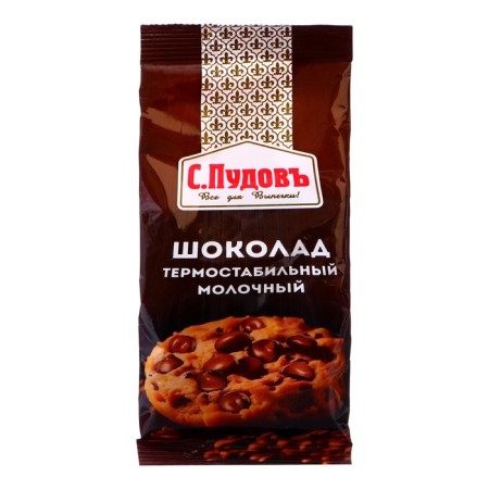 Thermostable milk chocolate "S. Pudov", 50 g