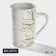 Porcelain mug Magistro "Mandala", 380 ml, beige pattern