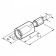 STETERY STEETER INDENDED NEEZDE 4 mm 0.5-1.5 mm² (RSHI-M 1.5-4/RUSY 1.25-5-4) Red rexant
