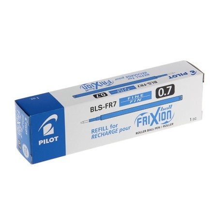 Gel rod 0.7 mm, Pilot Frixion, for BL-FR7 handles, washed, blue ink-1