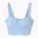Women's tweed corset, mist, p. L, blue