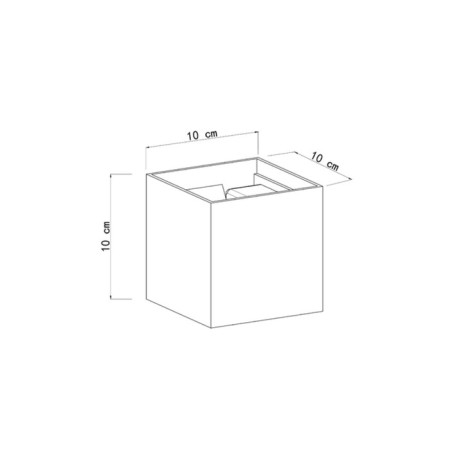 Facade lamp Arte Lamp Rullo A1714al-2BK, LED, 2x3 W, 10x10x10 cm, 400 lm, black-2