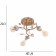 Greta chandelier BP 3x40W E27 Gold Model: 2600553