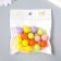 Suspension for creativity Plastic "Shar" Bright gloss mix 1.6x1.6x2.2 cm