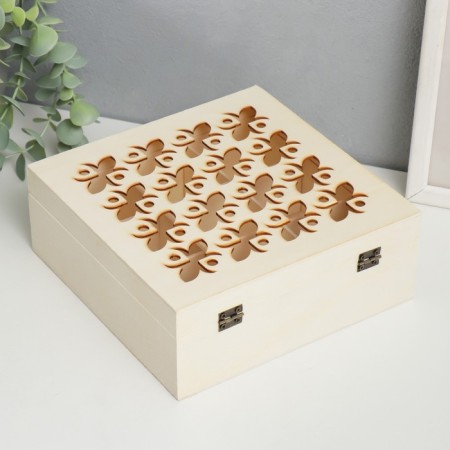 Browner for painting wood with "double flower" divisions 7x18.8x18.8 cm-3