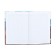 College-wiper in a solid cover 7BC, A5, 64 sheets, Bear with glasses, Block in a cage, glossy lamination