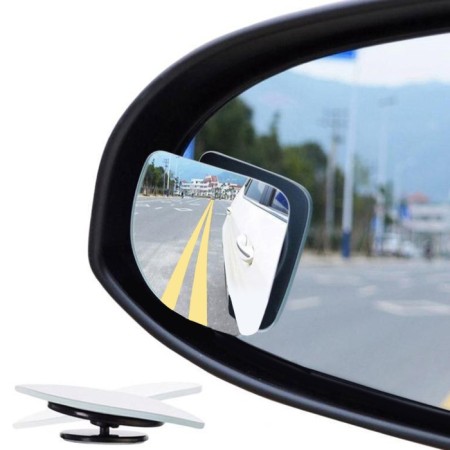 The mirror of the dead zone is square, 50x50 mm, 2 pcs, Amr-09-1