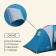 Tart tourist, camping maclay vocation extra 6, 6-seater, with vestibule