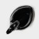 Swan stands for cutlery, 5 items: stand 9 × 6.5 × 16.5 cm, 2 spoons, 2 forks, black color black