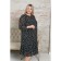 Female dress, size 54, black color