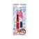 School feature pen, Davente Easy Writer M, with 2 spray cans 0.8 ml, blue ink, pink case